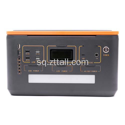 500W Bankat Diellore të Energjisë Stacioni i energjisë Portable